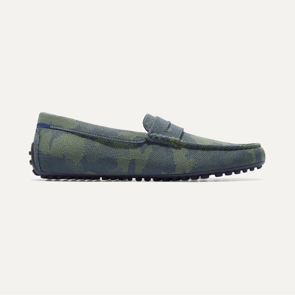 Rothy\'s The Driving Loafer in Forest Camo main image 4